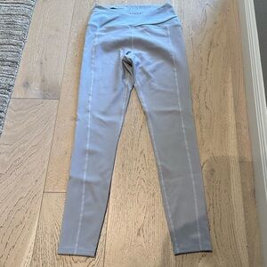 Lspace ribbed leggings. Very good condition. Pretty baby blue